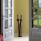 Vintiquewise Black Round Horizontal Design Umbrella Holder Stand for Indoor and Outdoor with Drip Water Tray QI004469 - alternate 4
